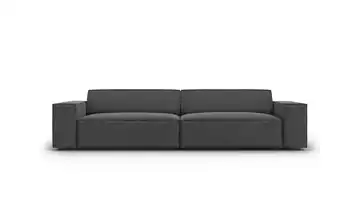 Micadoni Einzelsofa Jodie Grau 4 Samt