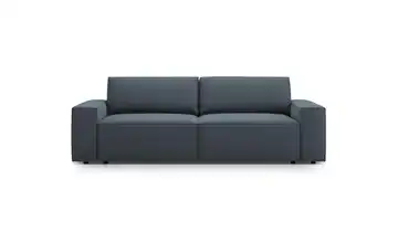 Micadoni Einzelsofa Jodie Blau Webstoff