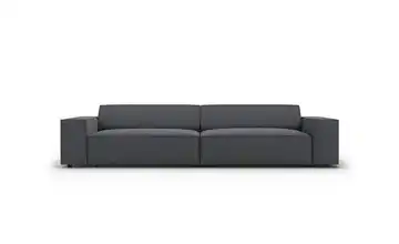 Micadoni Einzelsofa Jodie Dunkelgrau 4 Webstoff