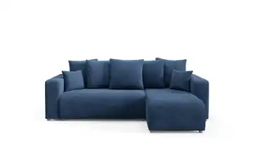 Ecksofa mit Schlaffunktion Evora Blau