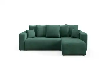 Ecksofa mit Schlaffunktion Evora Grün