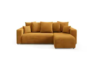 Ecksofa mit Schlaffunktion Evora Gelb