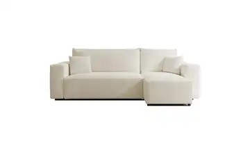 Ecksofa mit Schlaffunktion Scarlo  Creme