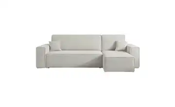 Ecksofa mit Schlaffunktion Scarlo  Hellbeige