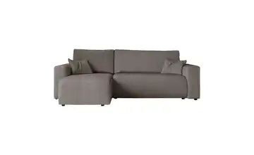 Ecksofa mit Schlaffunktion Pianoni Hellbraun