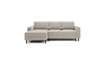 Ecksofa mit Schlaffunktion Nalika  Grau links
