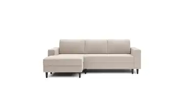 Ecksofa mit Schlaffunktion Nalika  Marineblau links