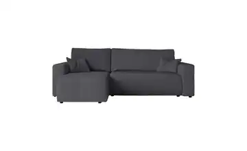 Ecksofa mit Schlaffunktion Pianoni Dunkelgrau