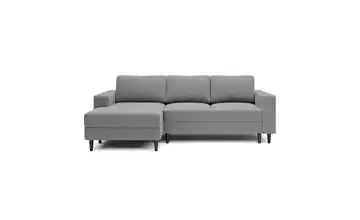 Ecksofa mit Schlaffunktion Nalika  Creme rechts