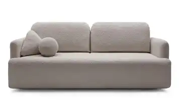 Einzelsofa mit Schlaffunktion Lambina Dunkelbeige