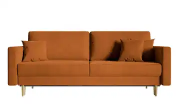 Einzelsofa mit Schlaffunktion Valico Kupferrot