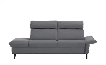 himolla Recamiére 1926 Erweiterte Funktion links Stahlgrau