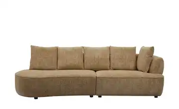 uno Einzelsofa Haku rechts Braun