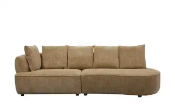 uno Einzelsofa Haku links Braun