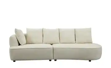 uno Einzelsofa Haku links Beige