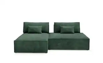 Ecksofa modular Lucca Grün