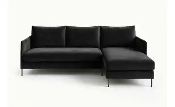 Ecksofa Bellis Schwarz