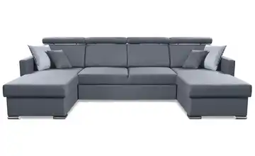 Wohnlandschaft Dunkelgrau