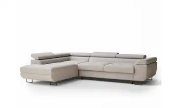 Ecksofa Concord Seidengrau links