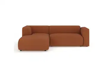 Ecksofa Melani Kupferfarben