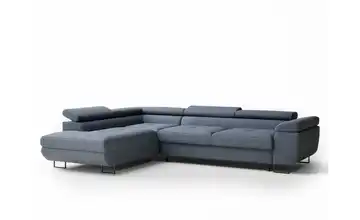 Ecksofa Concord Denimblau links