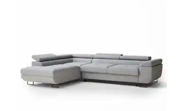 Ecksofa Concord Hellgrau links