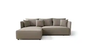 Ecksofa Milano Braun links