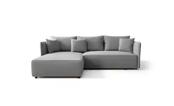 Ecksofa Milano Hellgrau links