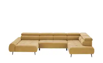 switch Wohnlandschaft Mavel Senfgelb rechts Erweiterte Funktion