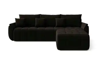 Ecksofa Tokyo Dunkelbraun rechts