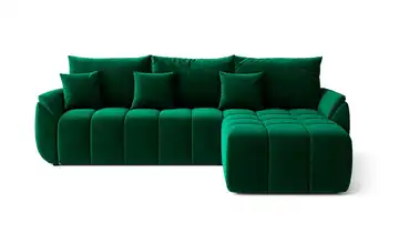 Ecksofa Tokyo Grün rechts