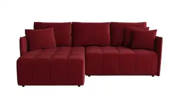 Ecksofa Onil Rot links