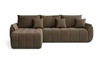 Ecksofa Tokyo Braun links