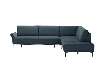 meinSofa Ecksofa Jenny Blau ohne rechts