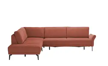 meinSofa Ecksofa Jenny Terracotta ohne links