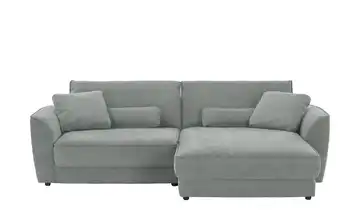 Lounge Collection Ecksofa Erion Erweiterte Funktion Aluminiumgrau rechts