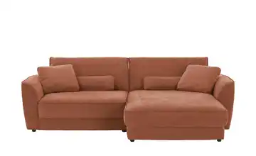 Lounge Collection Ecksofa Erion Erweiterte Funktion Rotbraun rechts