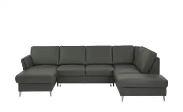 meinSofa Wohnlandschaft Veit Anthrazit Erweiterte Funktion rechts