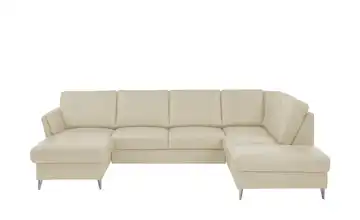 meinSofa Wohnlandschaft Veit Ecru ohne rechts