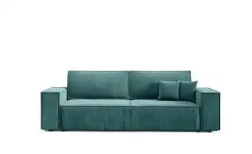 Einzelsofa mit Schlaffunktion Mille Türkis/Petrol