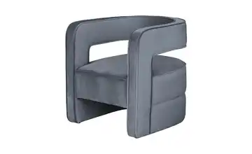 Kayoom Sessel Venice Grau Grau