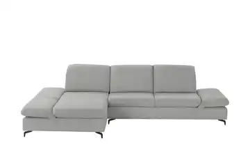 W.SCHILLIG Ecksofa Saraa Hellgrau Grundfunktion links