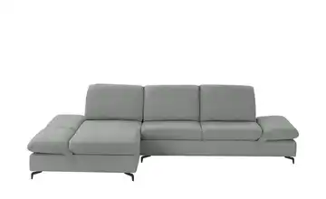 W.SCHILLIG Ecksofa Saraa Grau Grundfunktion links