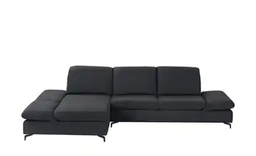 W.SCHILLIG Ecksofa Saraa Anthrazit Grundfunktion links
