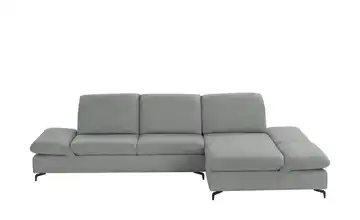 W.SCHILLIG Ecksofa Saraa Grau Grundfunktion rechts