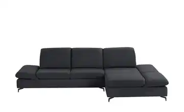 W.SCHILLIG Ecksofa Saraa Anthrazit Grundfunktion rechts