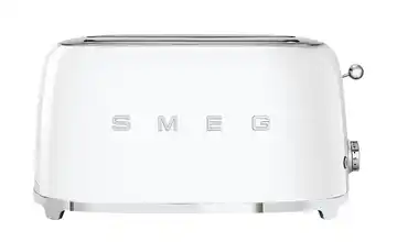 smeg 4-Scheiben-Toaster TSF02WHEU Weiß / silberfarben