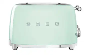 smeg 4-Slot-Toaster TSF03PGEU Pastellgrün / silberfarben