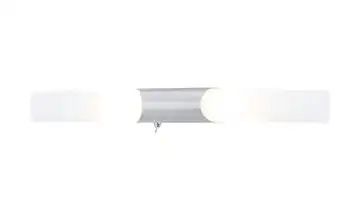 Wandlampe nickel matt schmal