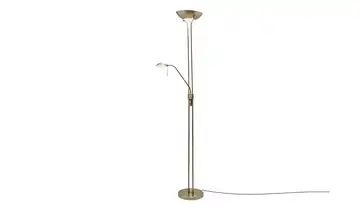 KHG Deckenfluter, 2-flammig, nickel matt, ´klassisch´